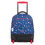 Delsey Paris School 2018 4 Wheel Navy Wheeled Backpack