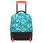 Delsey Paris School 2018 4 Wheel Turquoise Wheeled Backpack