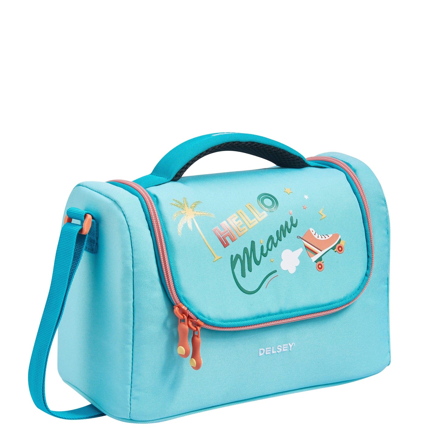 Delsey Paris School 2019 Isothermal Miami Turquoise Lunch Bag