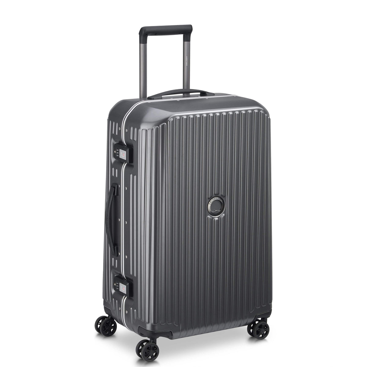 Delsey Paris Securitime Frame Hardcase 68cm Anthracite Luggage