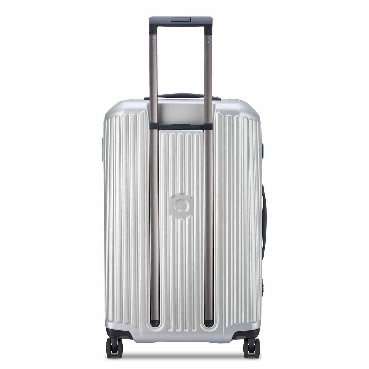 Delsey Paris Securitime Frame Hardcase 68cm Silver Luggage