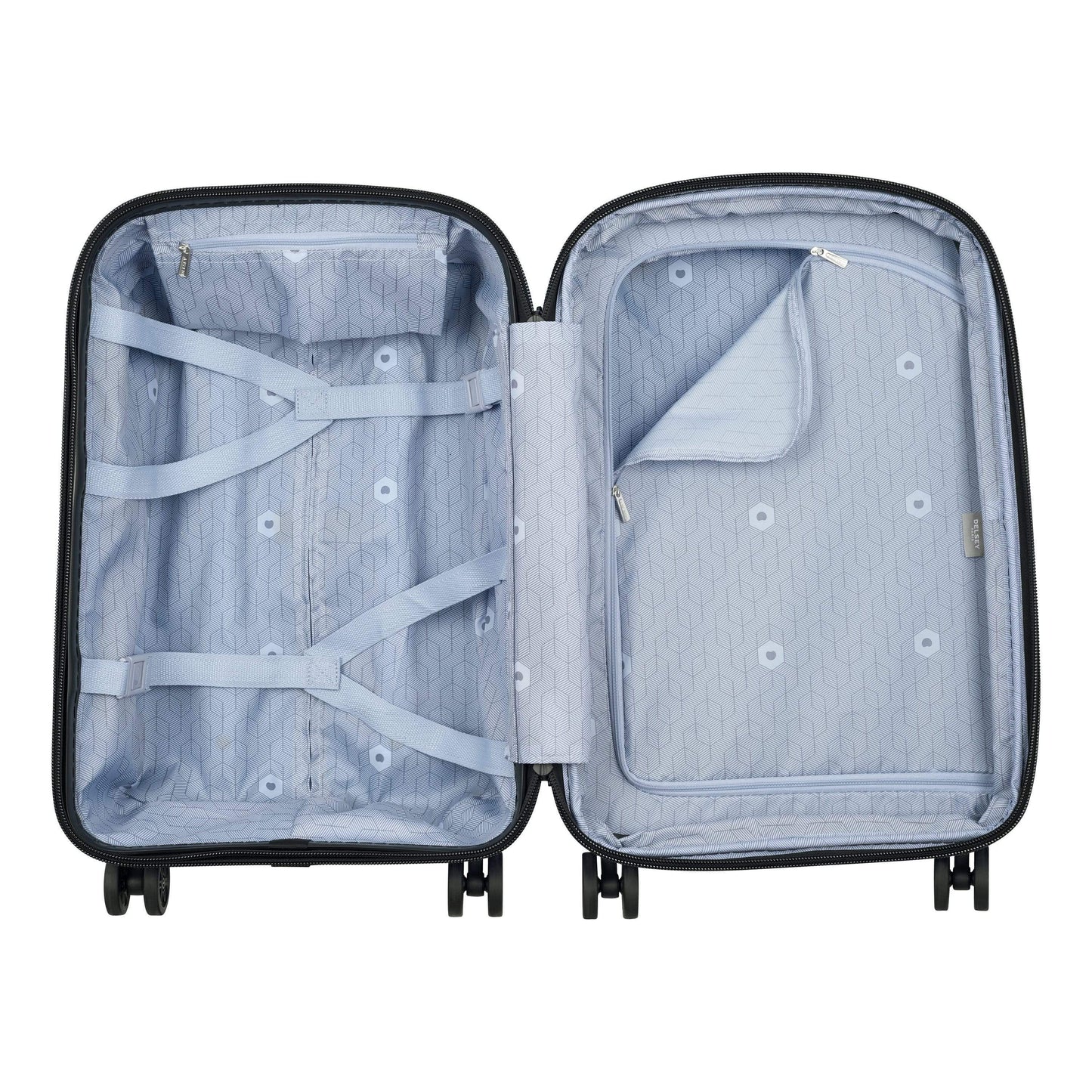 Delsey Paris Belmont Plus Hardcase Metallic Blue Luggage