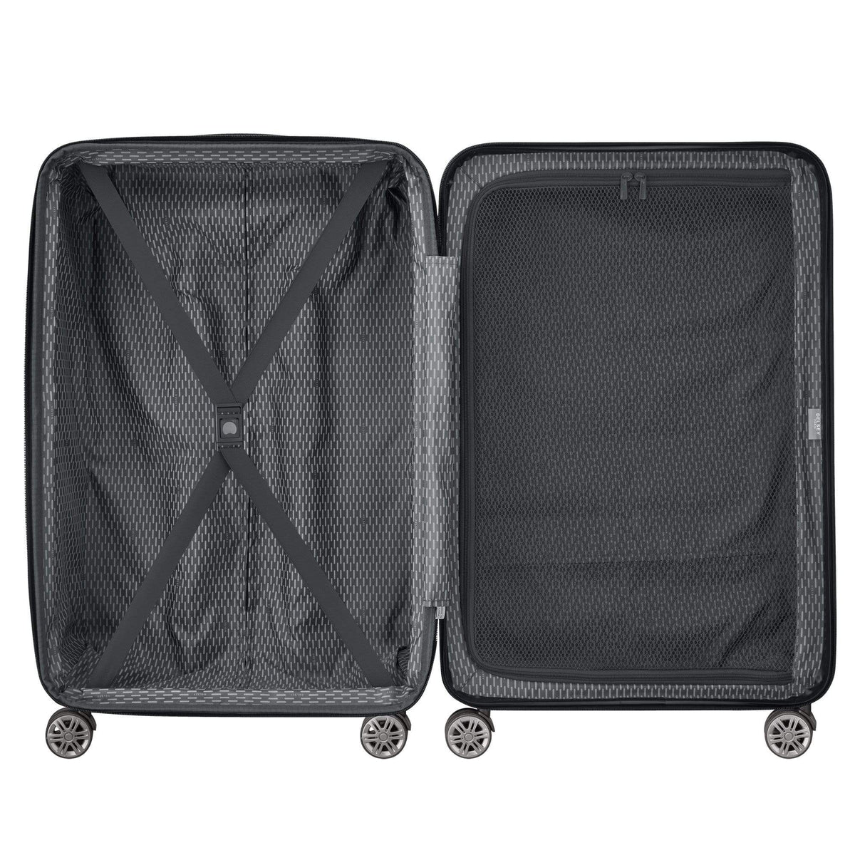 Delsey Paris Air Armour Expandable 68cm Black Luggage
