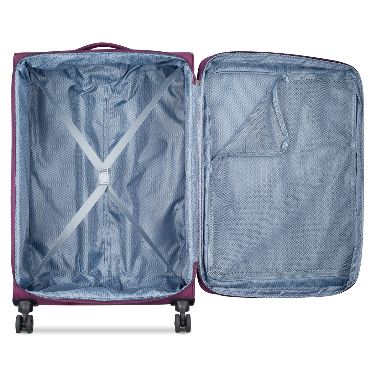 Delsey Paris Maringa Expandable 71cm Purple Luggage