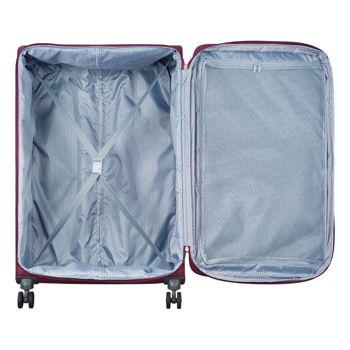Delsey Paris Maringa Expandable 82cm Purple Luggage