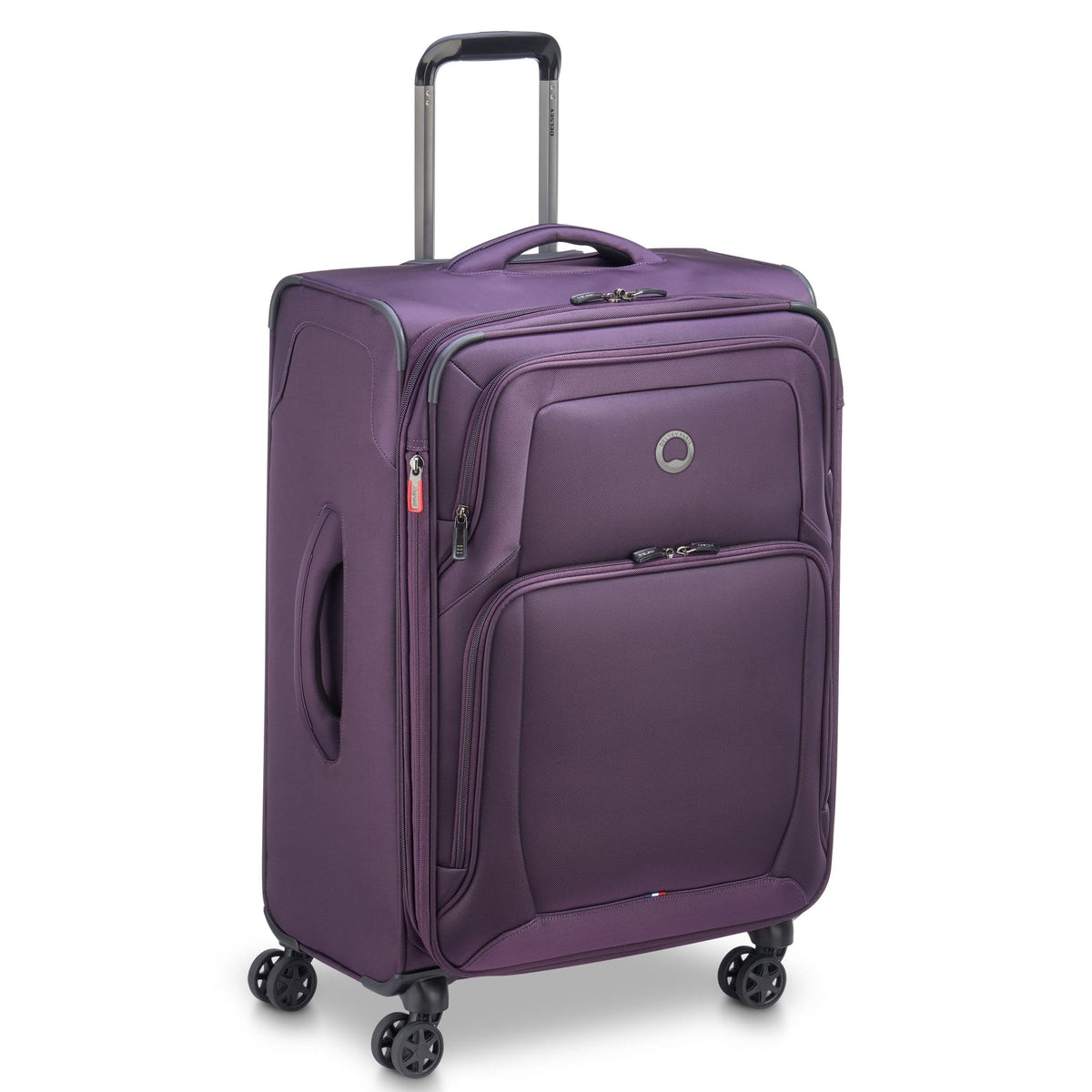 Delsey Paris Optimax Lite Expandable 70cm Purple Luggage