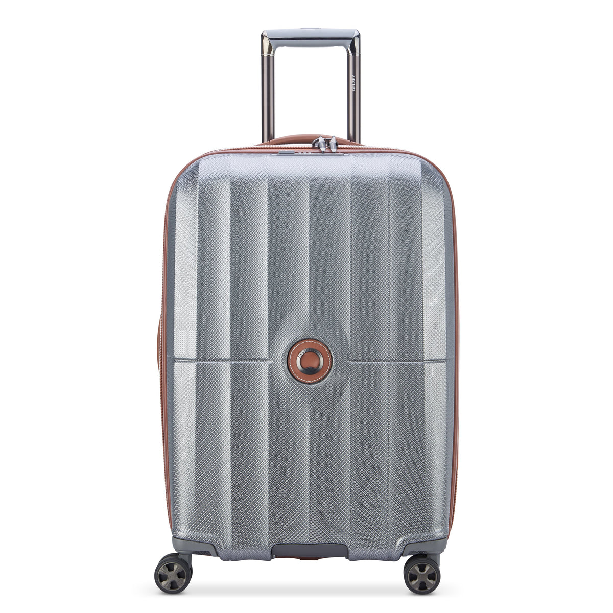 DELSEY ST TROPEZ 68CM 4 DW EXP TROLLEY PLATINUM -00208782011 PLATINUM - Jashanmal Home