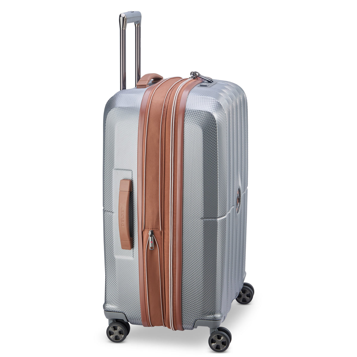 DELSEY ST TROPEZ 68CM 4 DW EXP TROLLEY PLATINUM -00208782011 PLATINUM - Jashanmal Home