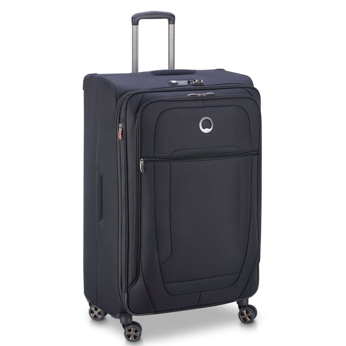 Delsey Paris Helium DLX Expandable 83cm Black Luggage