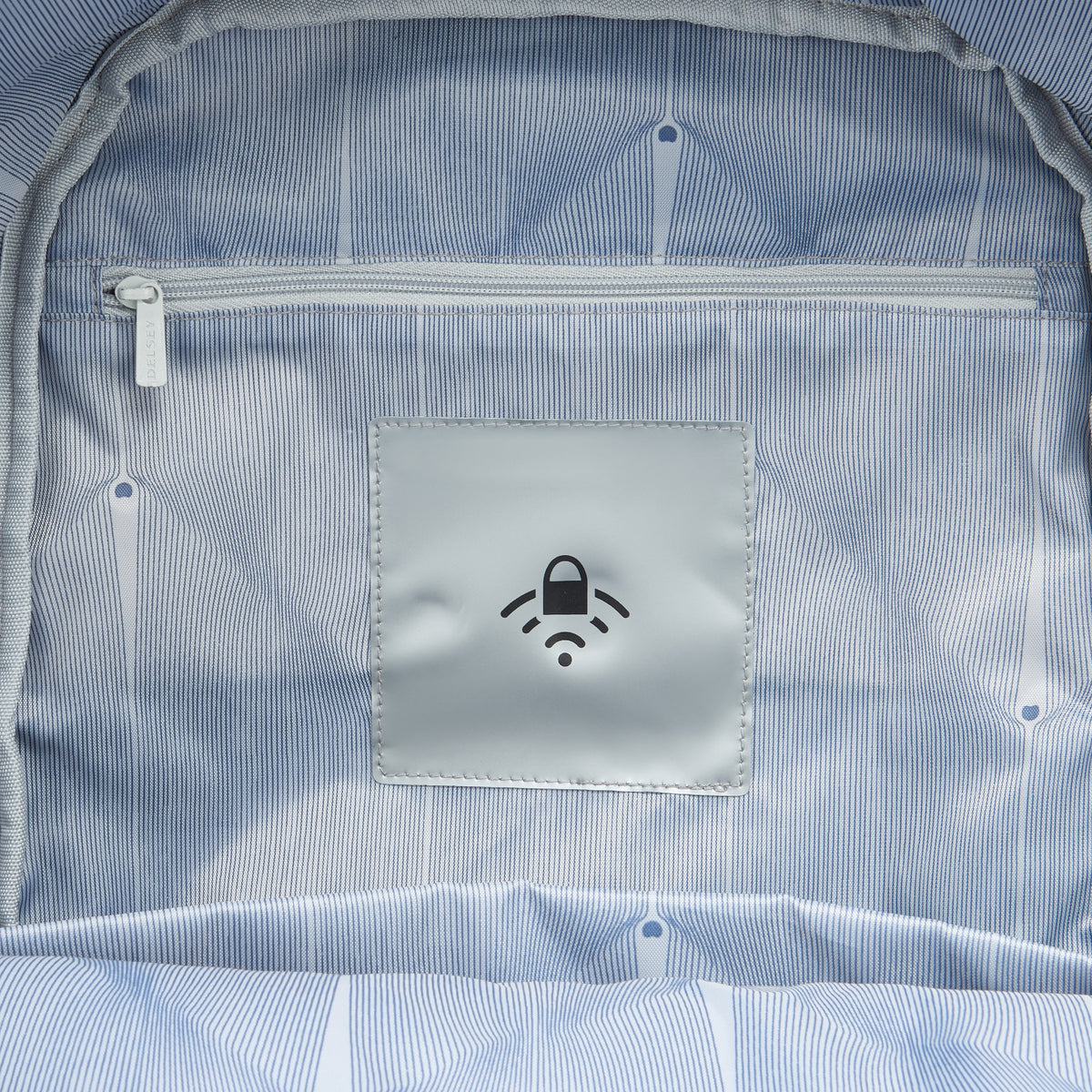 DELSEY SECURBAN BACKPACK 13.3" BLUE PRINTED  -00333460302 BLUE PRINTED - Jashanmal Home