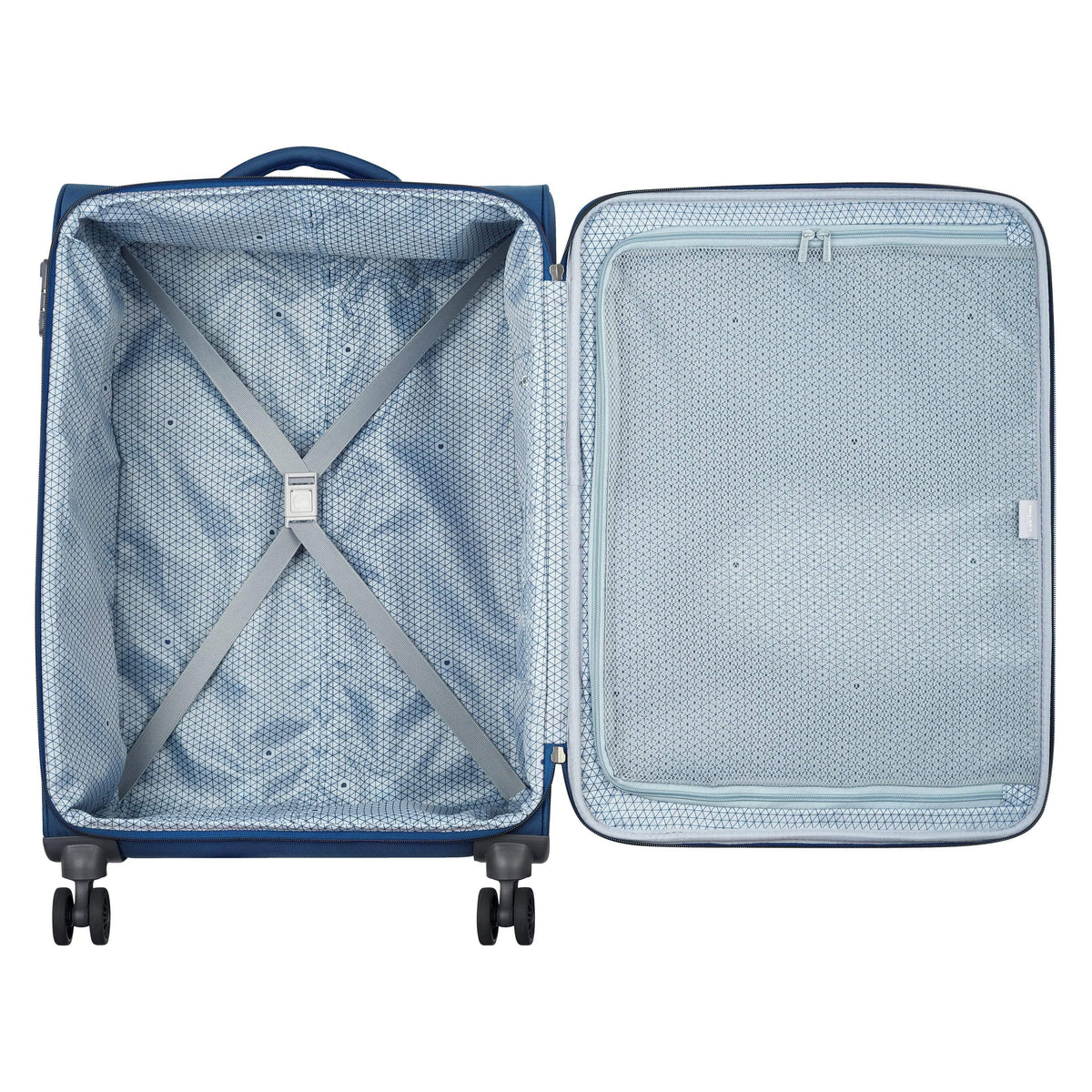 Delsey Paris Caracas Expandable 55cm Night Blue Luggage