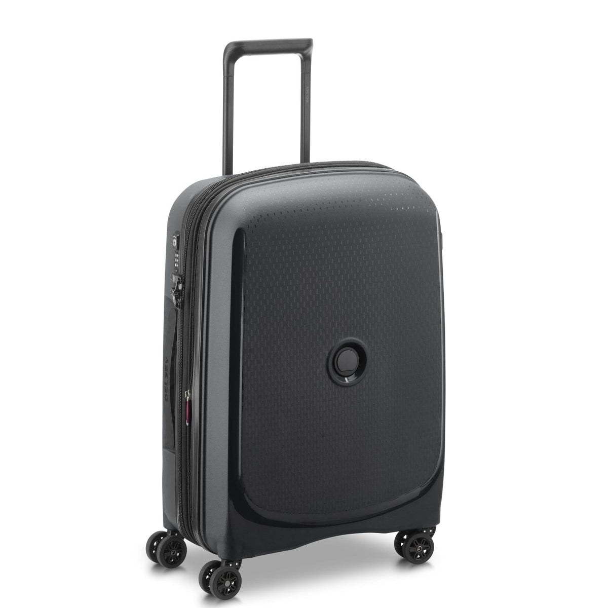 Delsey Paris Belmont Plus Hardcase 55cm Black Luggage