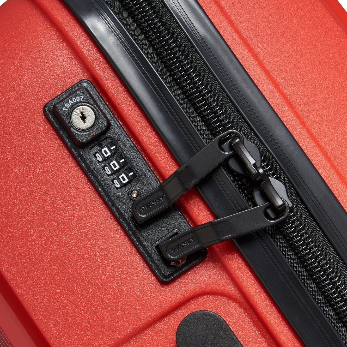 Delsey Paris Belmont Plus Hardcase 55cm Faded Red Luggage