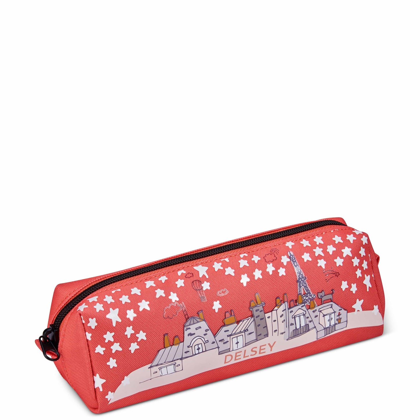 Delsey Paris BTS 2021 Pencil Case Coral Pink