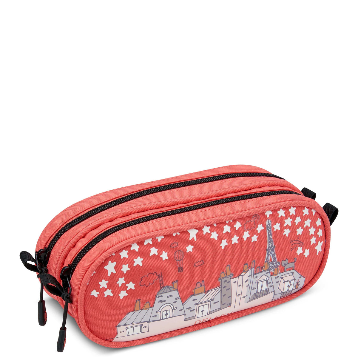 Delsey Paris BTS 2021 Pencil Case Coral Pink