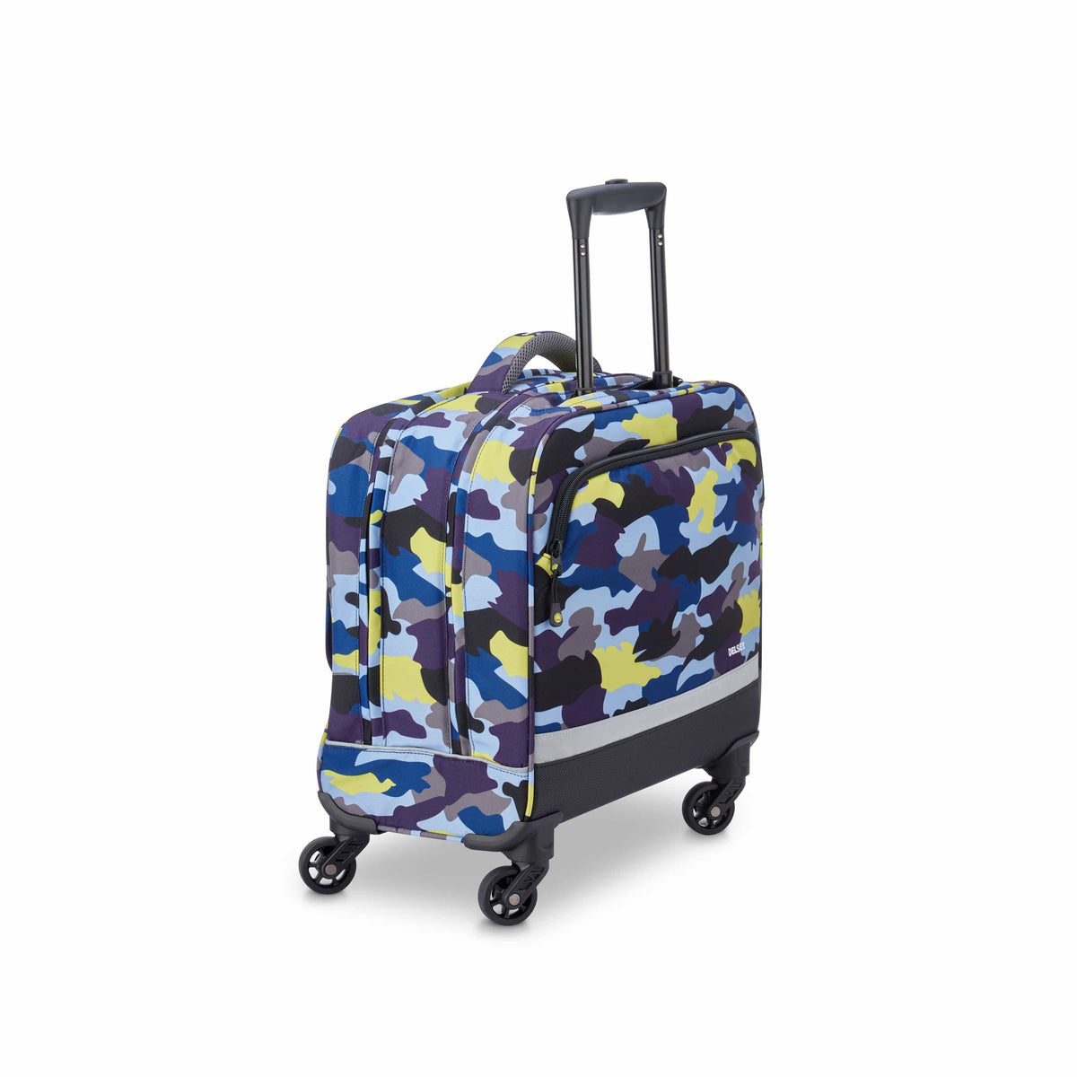 Delsey Paris BTS 2021 4 Wheel Lime Wheeled School Bag