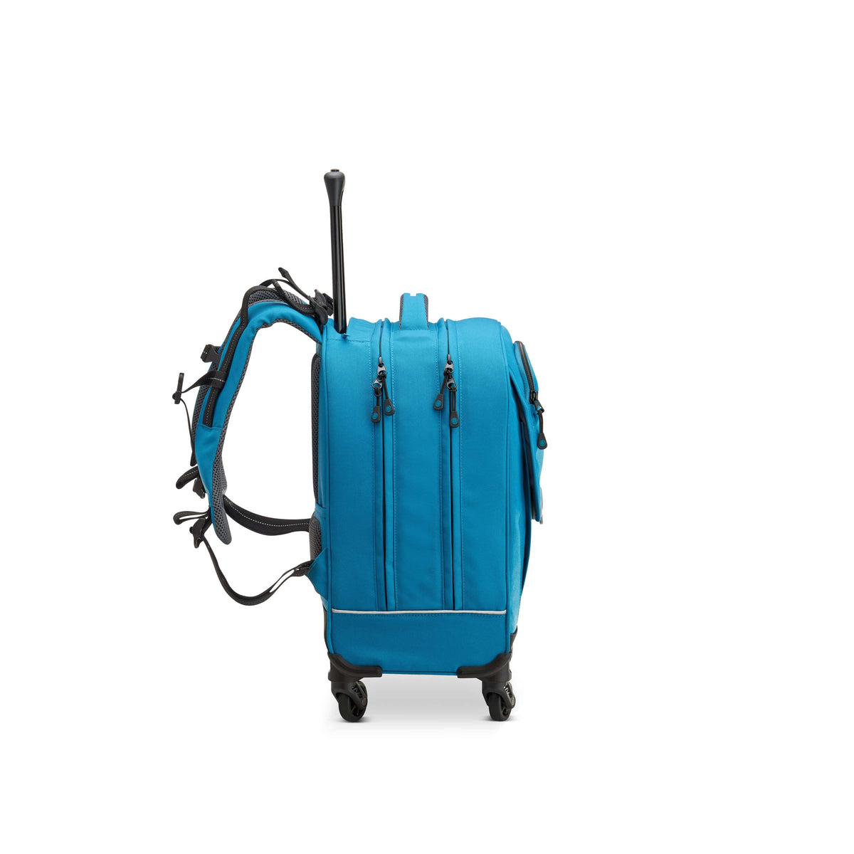 Delsey Paris BTS 2021 4 Wheel Duck Blue Wheeled School Bag