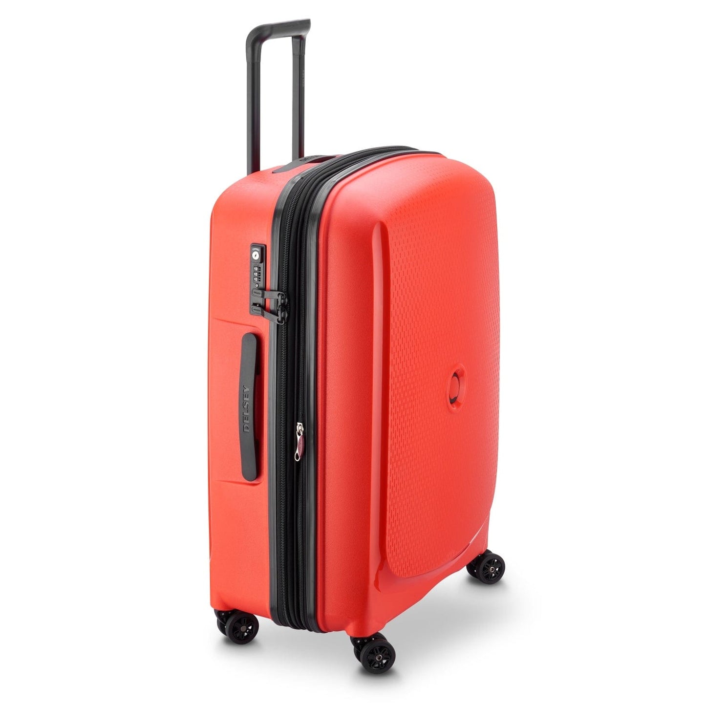 Delsey Paris Belmont Plus Expandable 71cm Faded Red Luggage