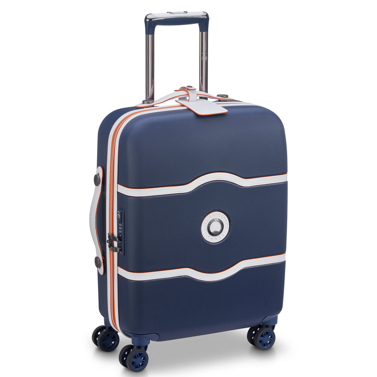 Delsey Paris Chatelet Air 55cm Navy Luggage