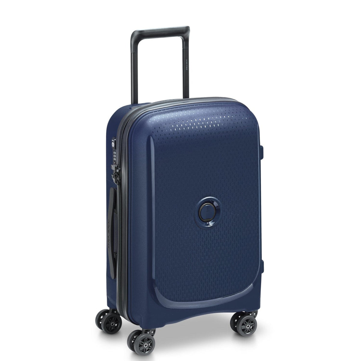 Delsey Paris Belmont Plus Hardcase 55cm Blue Luggage