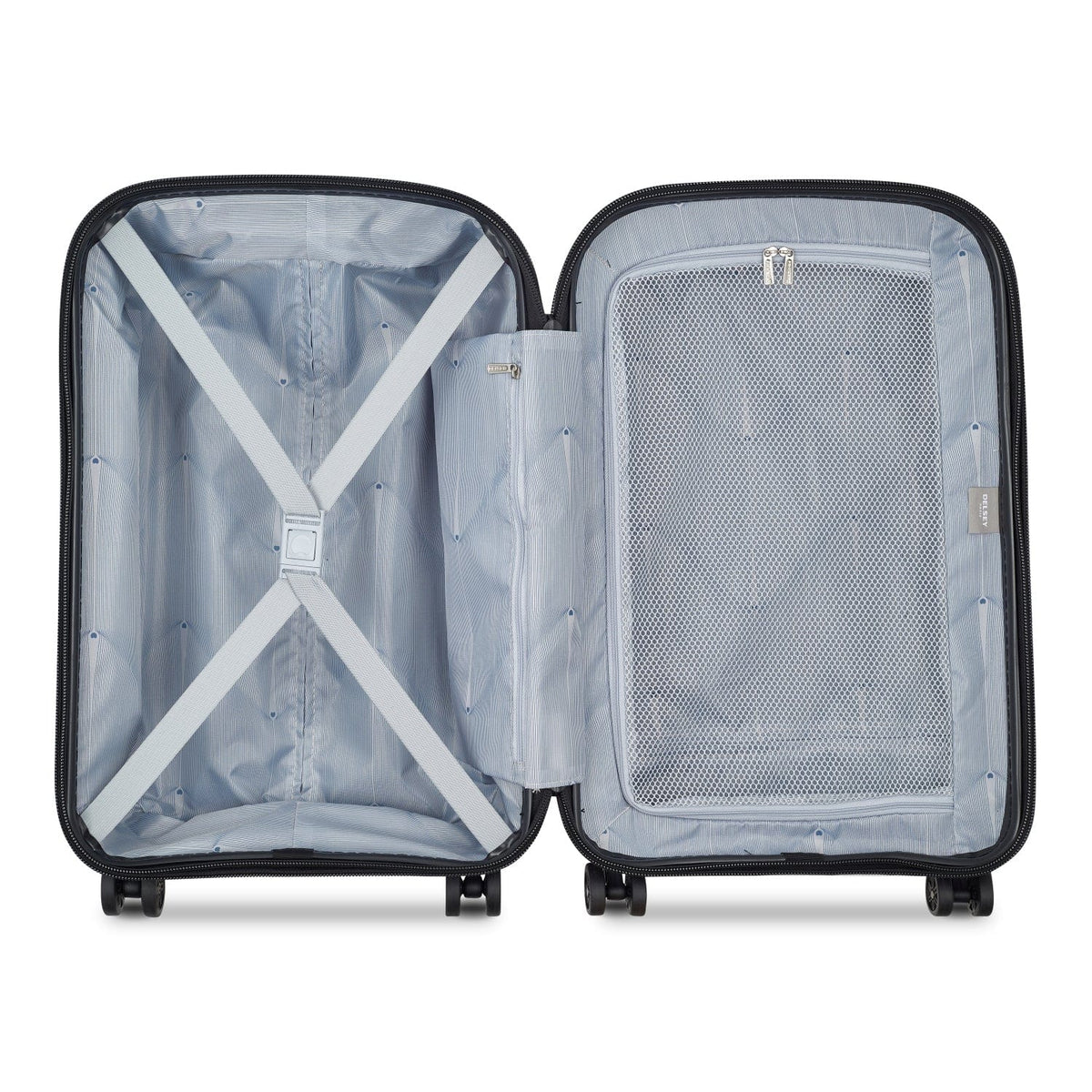 Delsey Paris Belmont Plus Hardcase 55cm Blue Luggage