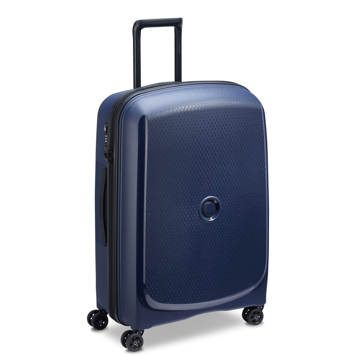 Delsey Paris Belmont Plus Hardcase 71cm Blue Luggage