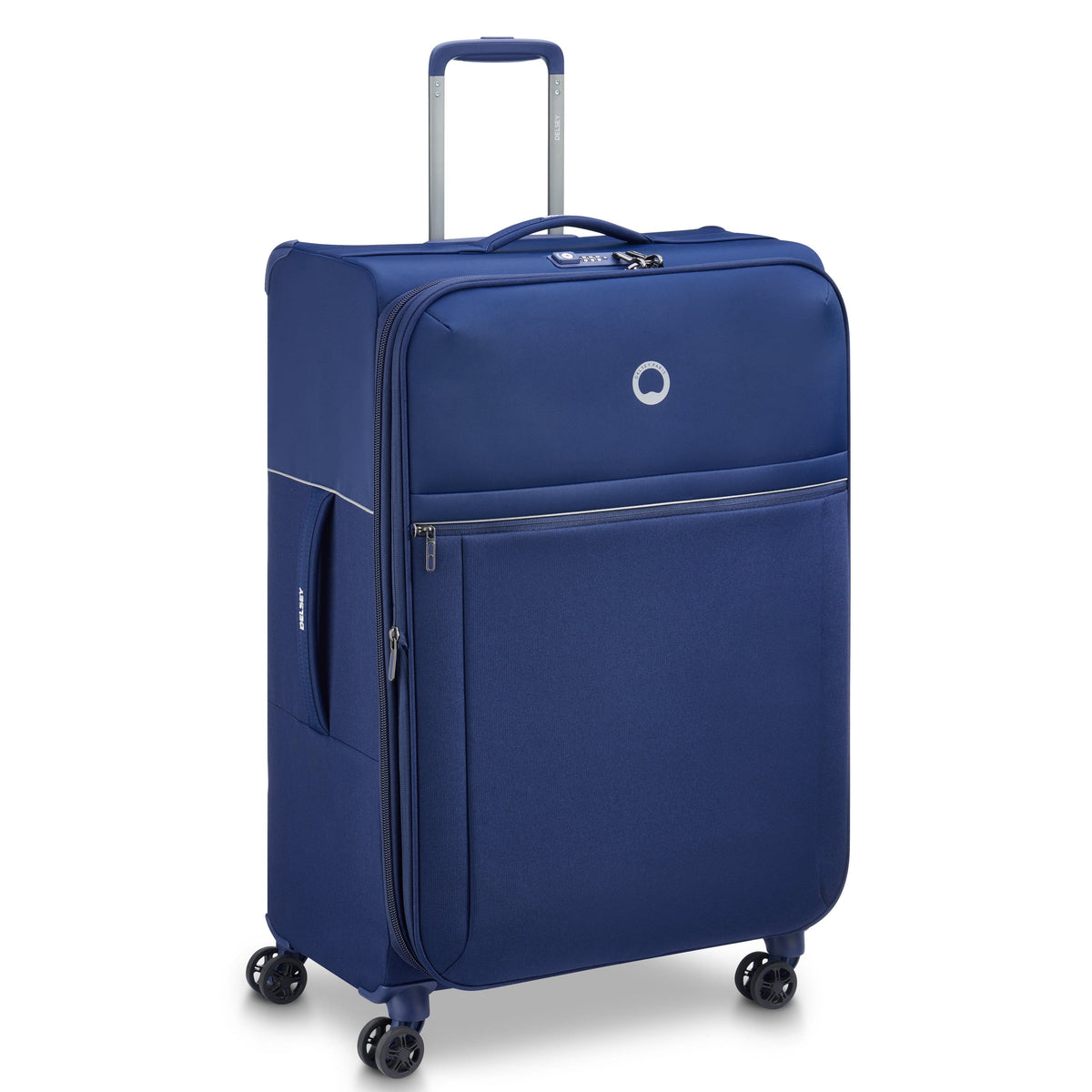 Delsey Paris Brochant 2.0 Expandable 78cm Blue Luggage
