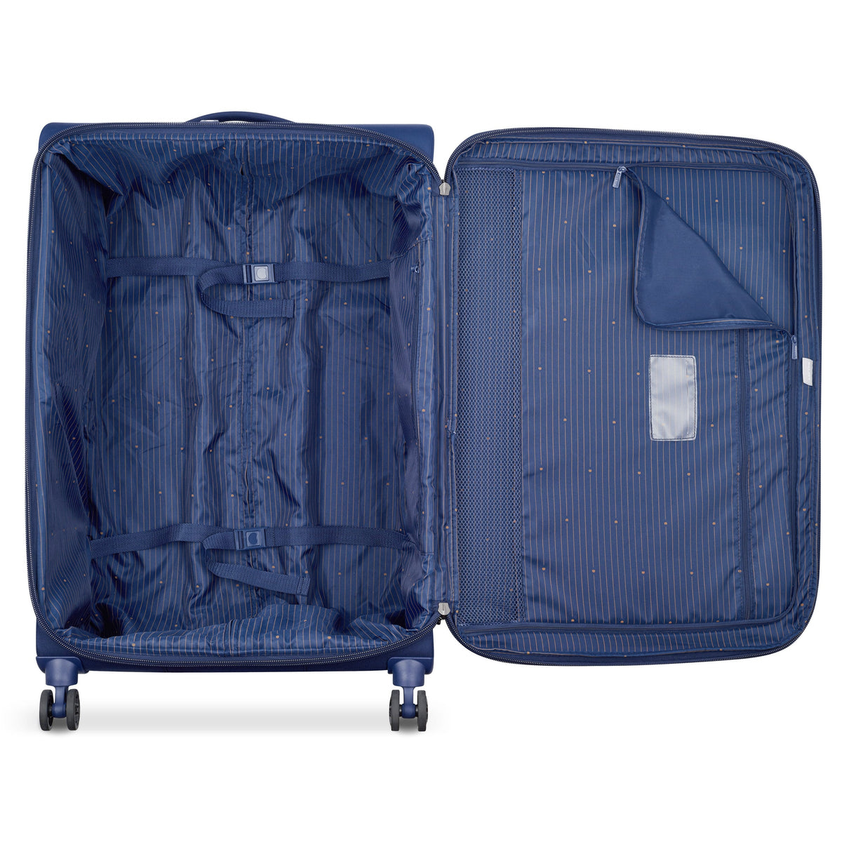 Delsey Paris Brochant 2.0 Expandable 78cm Blue Luggage