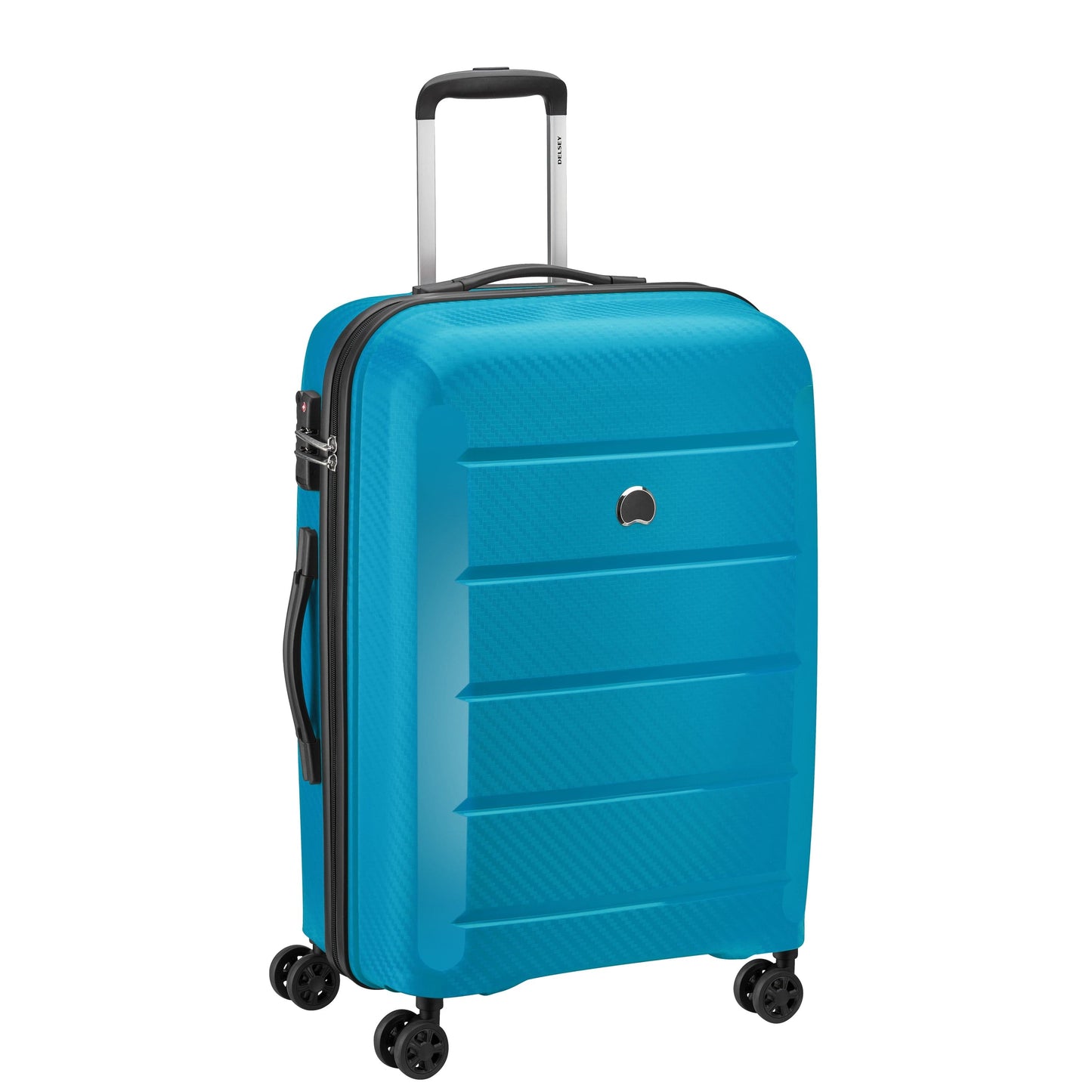 Delsey Paris Binalong Hardcase 66cm Light Blue Luggage