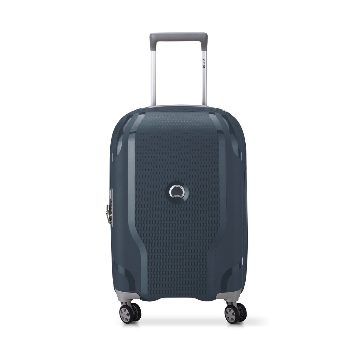 Delsey Paris Clavel Expandable 55cm Blue Jean Luggage