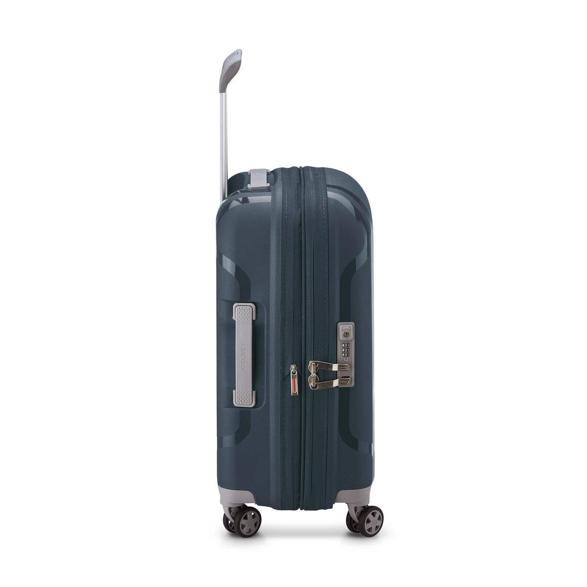 Delsey Paris Clavel Expandable 55cm Blue Jean Luggage