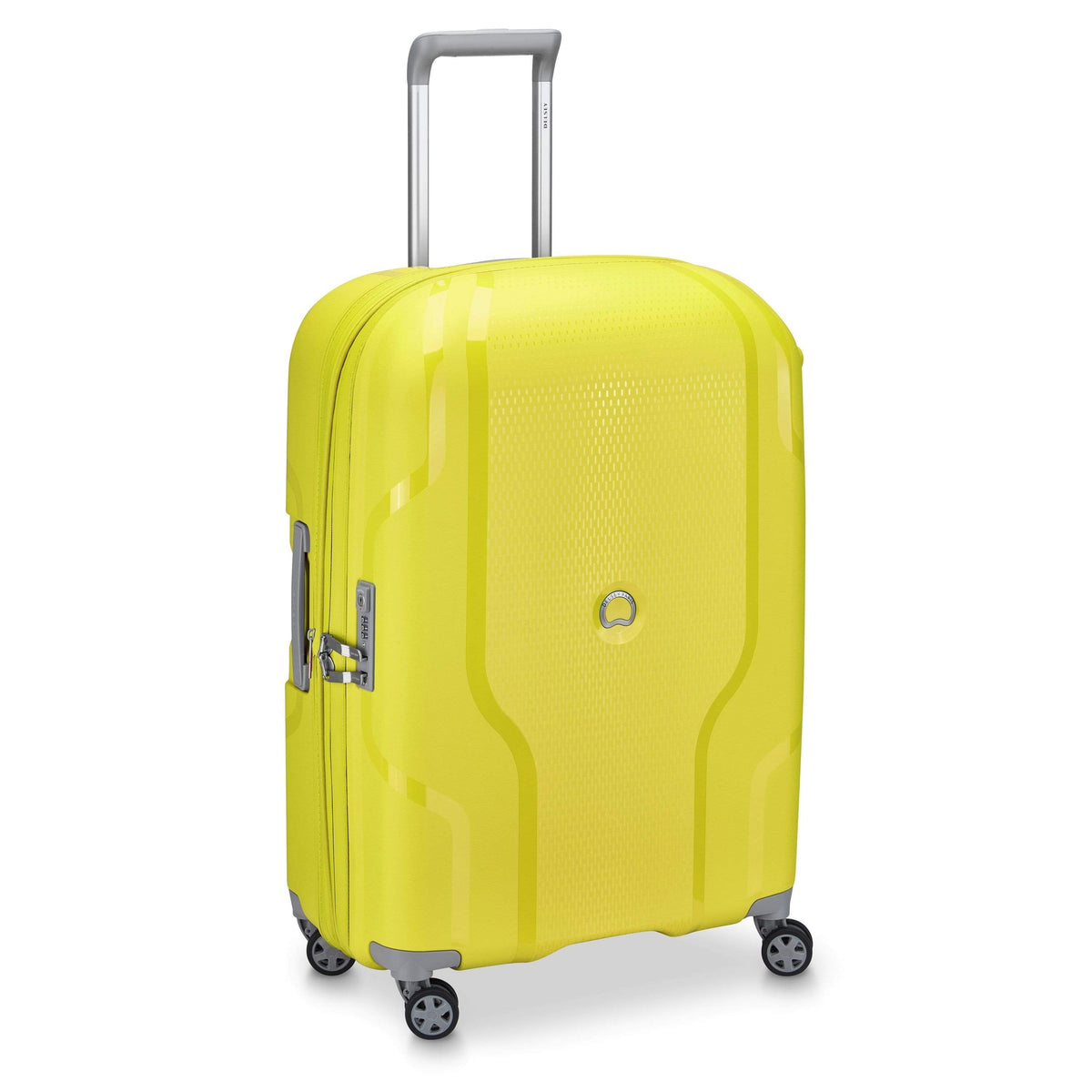 Delsey Paris Clavel Expandable 71cm Lemon Luggage