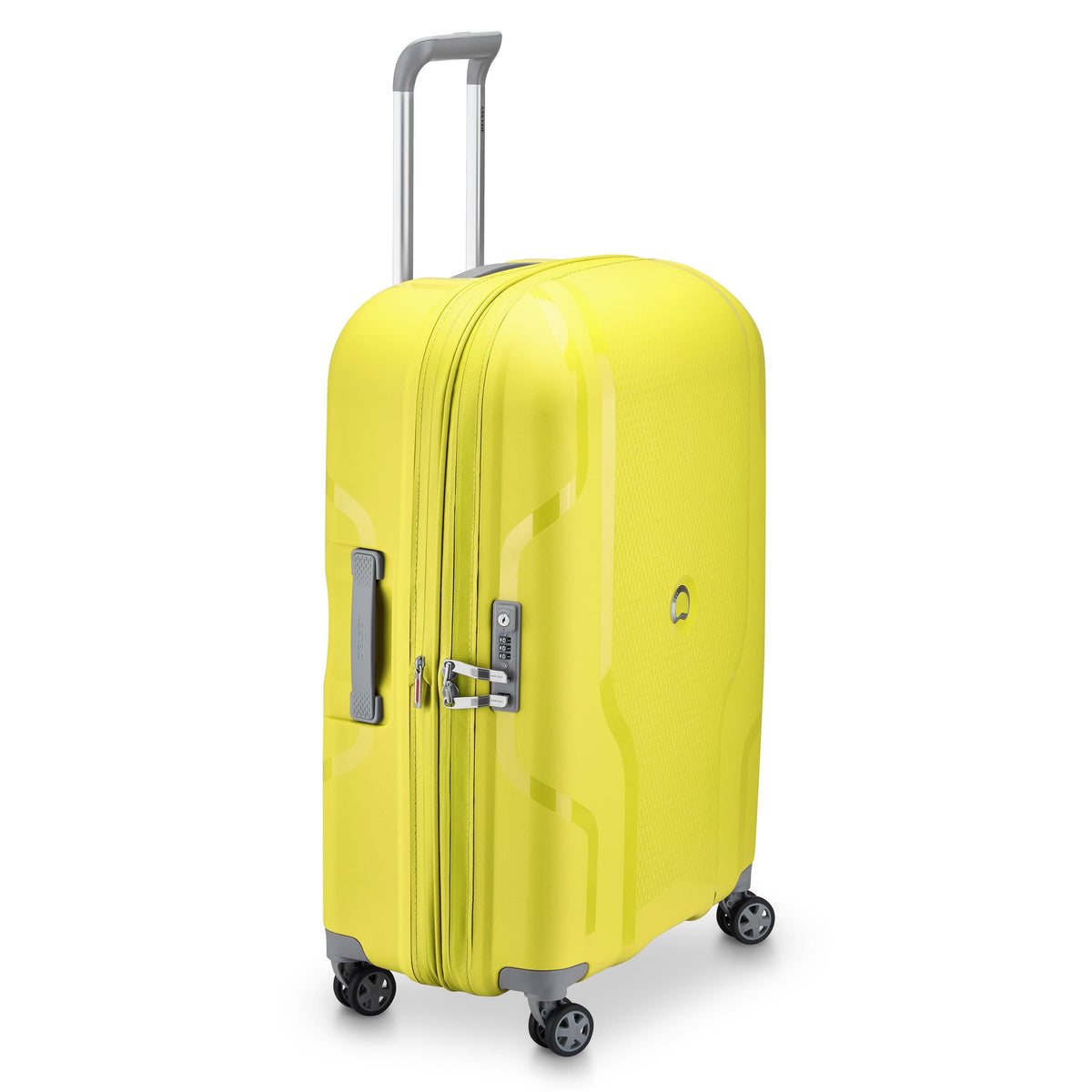 Delsey Paris Clavel Expandable 71cm Lemon Luggage