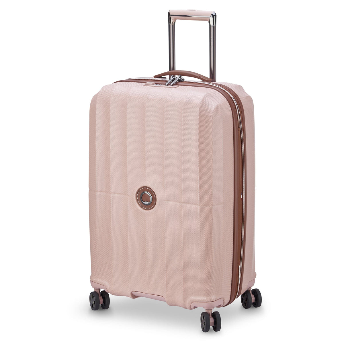 Delsey Paris St Tropez Expandable 67cm Pink Luggage