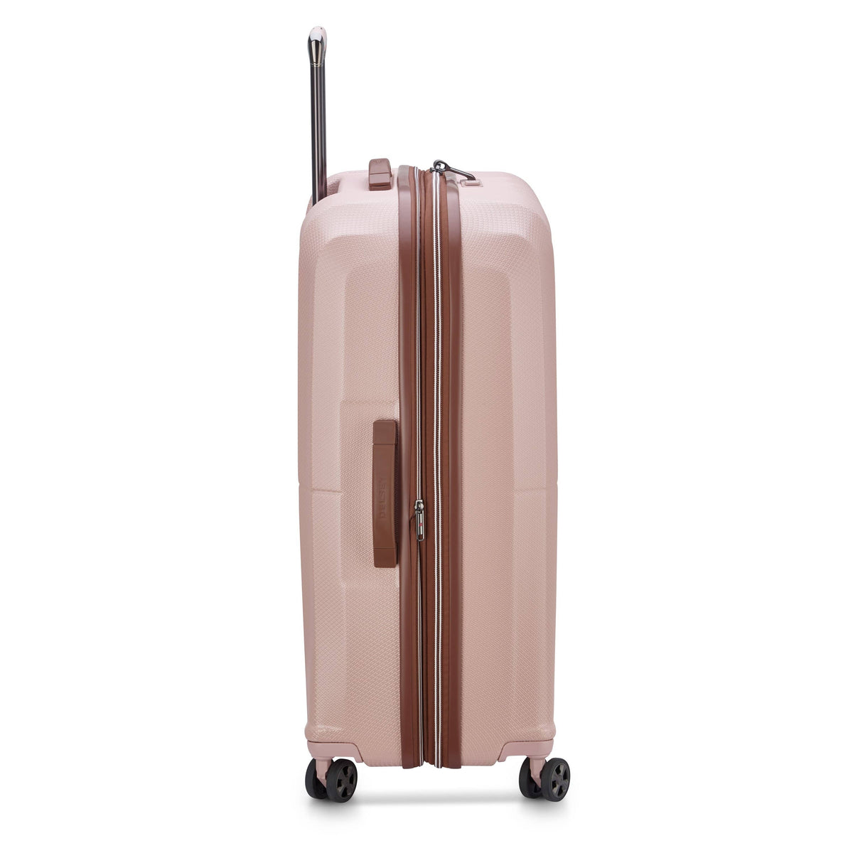 Delsey Paris St Tropez Expandable 77cm Pink Luggage
