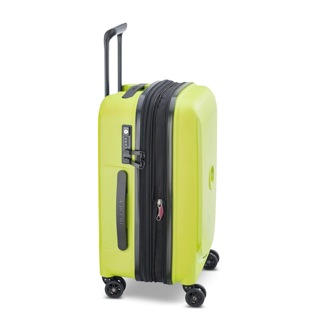 Delsey Paris Belmont Plus Expandable 55cm Chartreuse Green Luggage