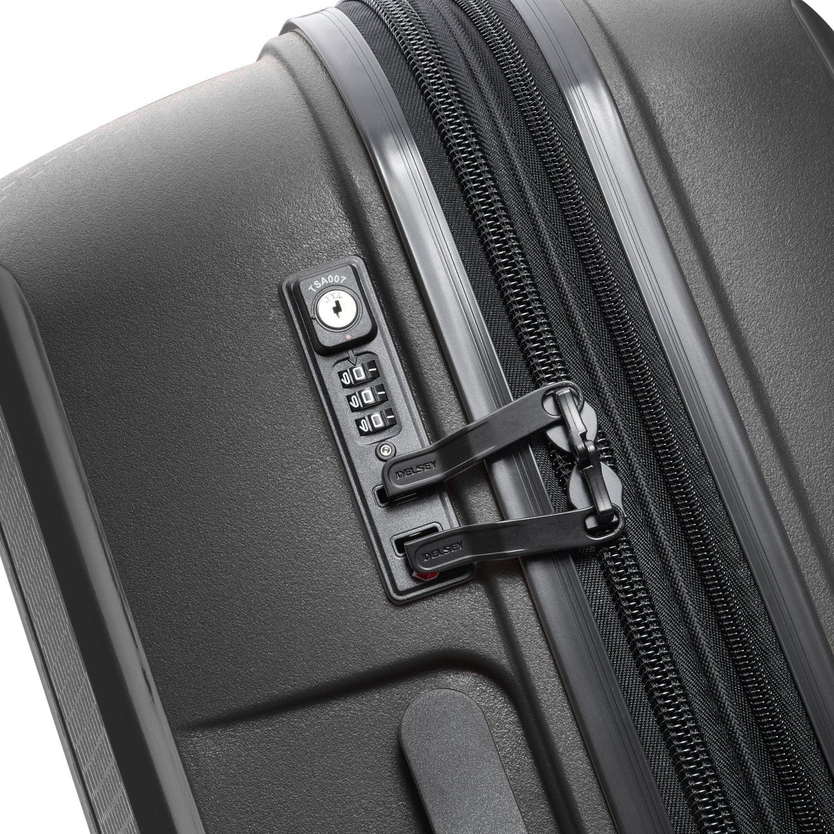 Delsey Paris Belmont Plus Expandable 71cm Black Luggage