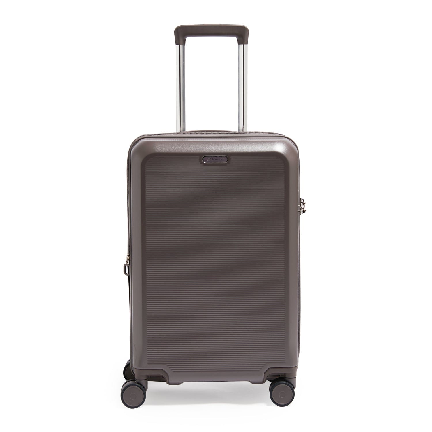 Echolac Sense 56cm Hardcase Expandable 4 Double Wheel Cabin Luggage Trolley Brown - CHT0023S -20 Brown