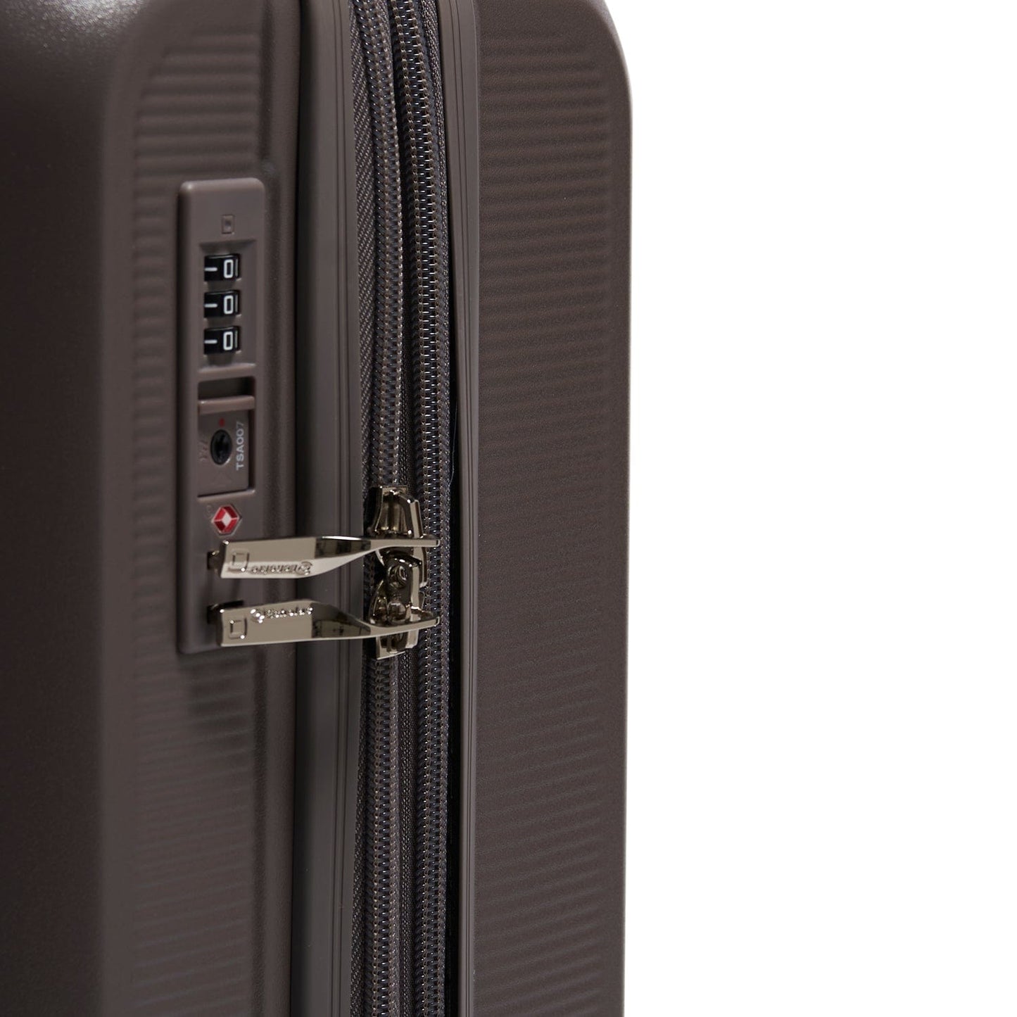 Echolac Sense Expandable 56cm Metallic Brown Luggage