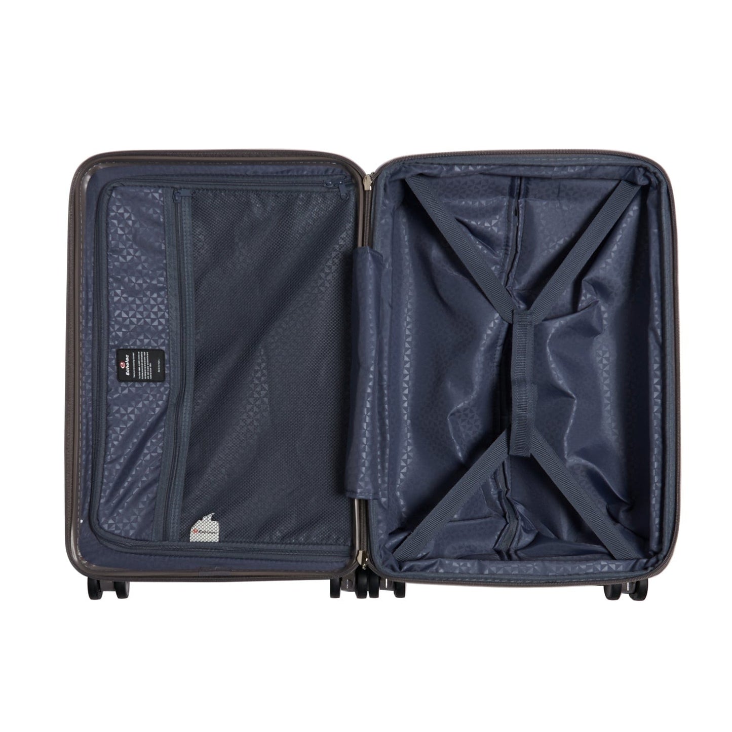 Echolac Sense Expandable 56cm Metallic Brown Luggage