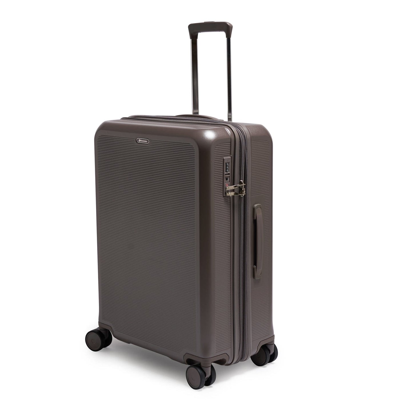 Echolac Sense Expandable 67cm Metallic Brown Luggage