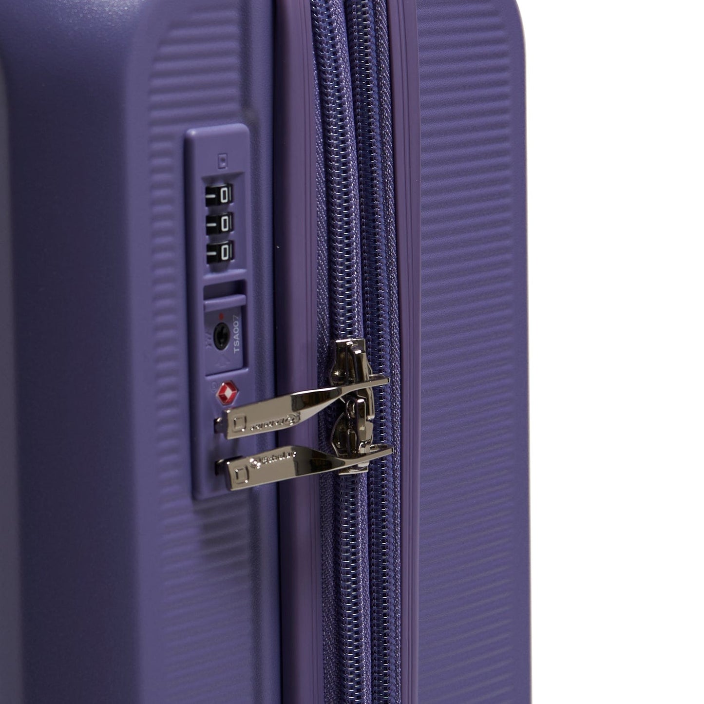 Echolac Sense Expandable 56cm Purple Luggage