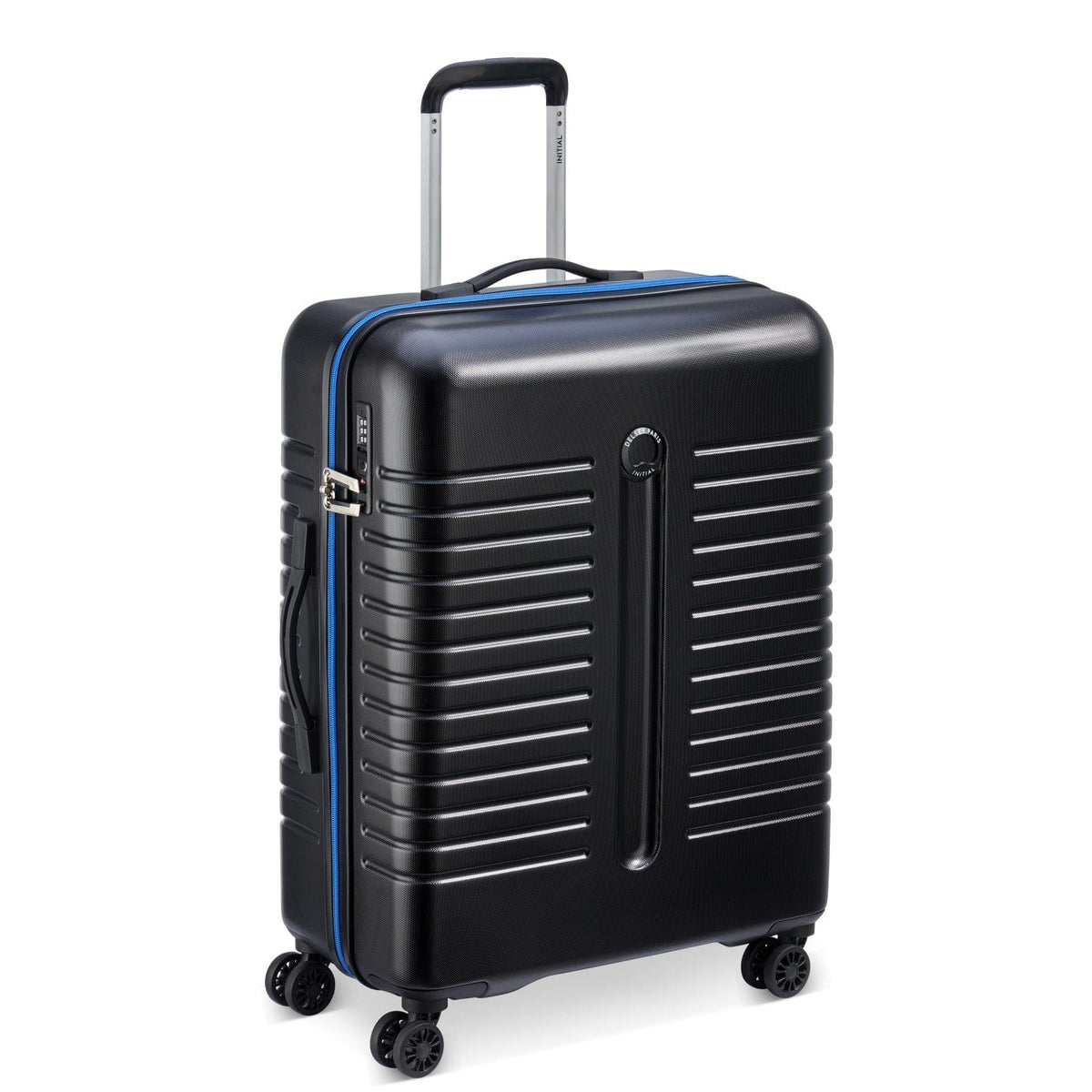 Delsey Paris Iroise Hardcase 65cm Black Luggage