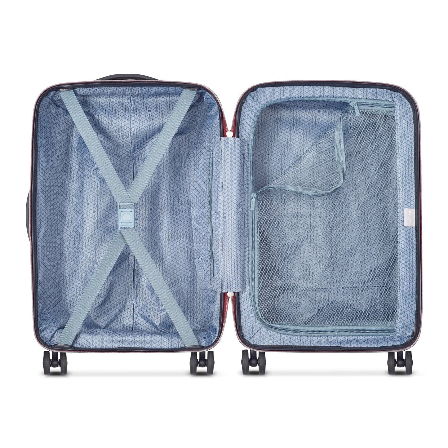 Delsey Paris Iroise Hardcase 65cm Red Luggage