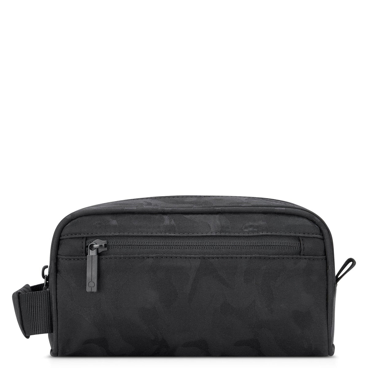 Delsey Paris Picpus 1 Compartment Black Camouflage Pouch