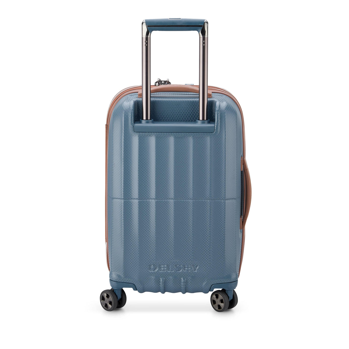 Delsey Paris St Tropez Expandable 55cm Ultramarine Blue Luggage