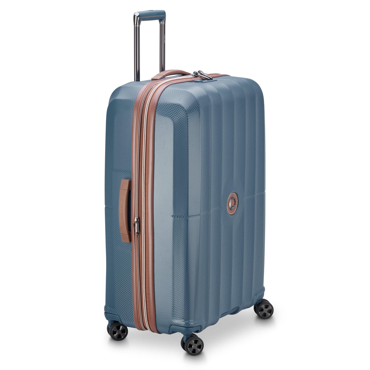 Delsey Paris St Tropez Expandable 77cm Ultramarine Blue Luggage