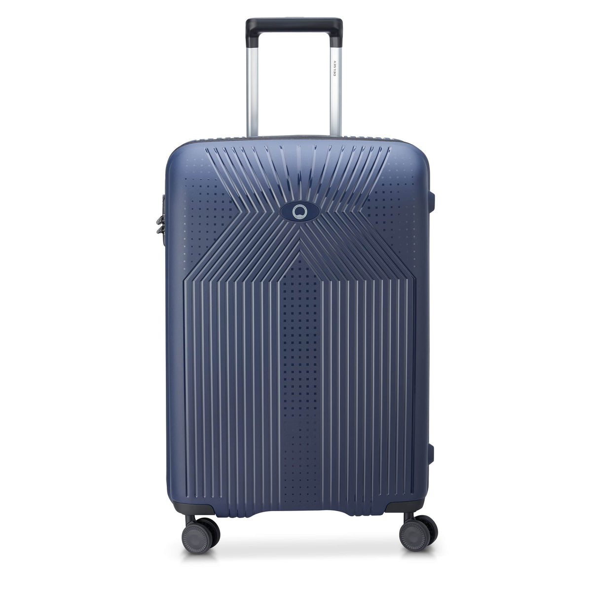 Delsey Paris Ordener Hardcase 66cm Blue Luggage