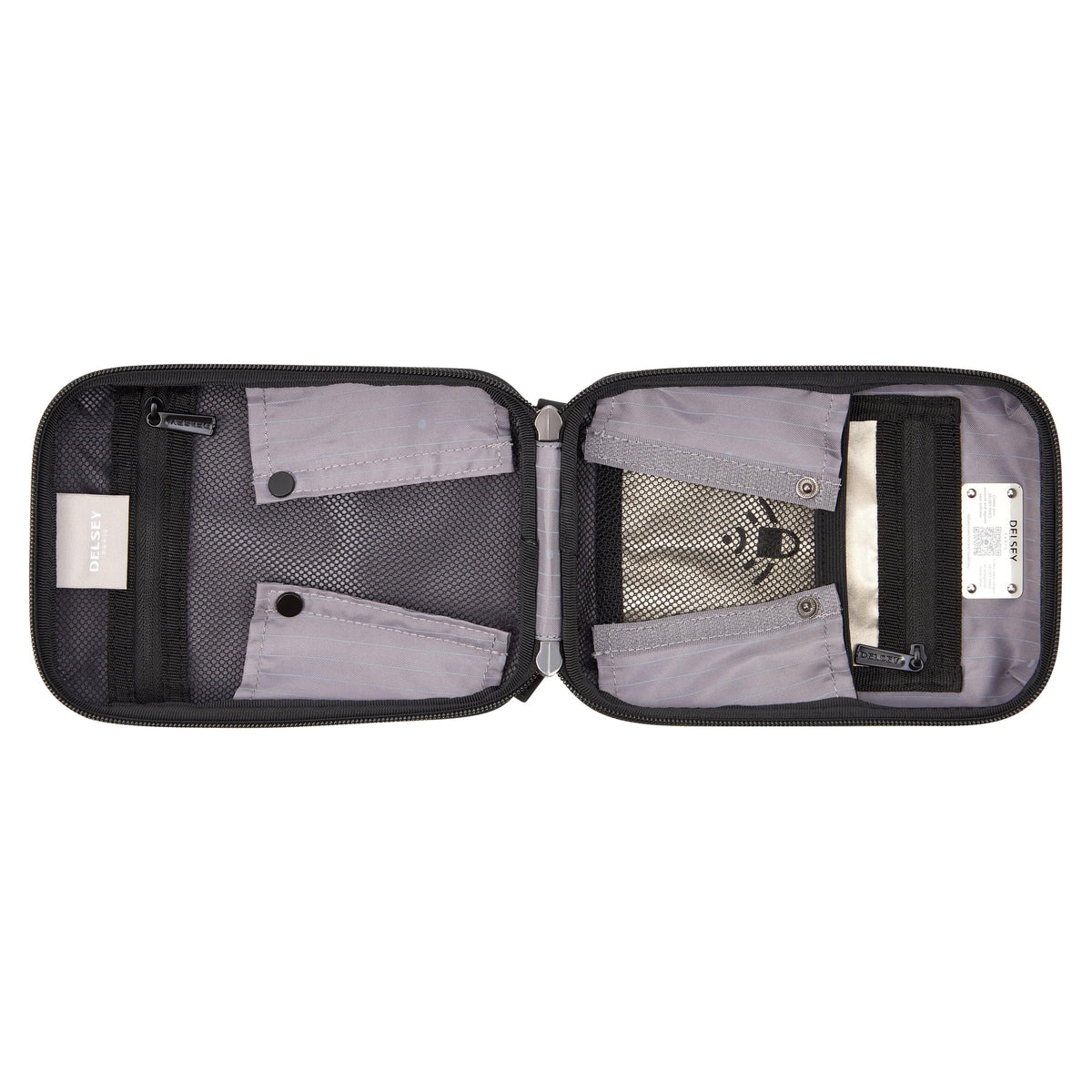 Delsey Paris Securitime Hardcase Anthracite Clutch