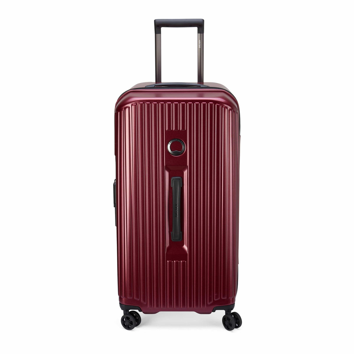 Delsey Paris Securitime Trunk Hardcase 73cm Red Luggage